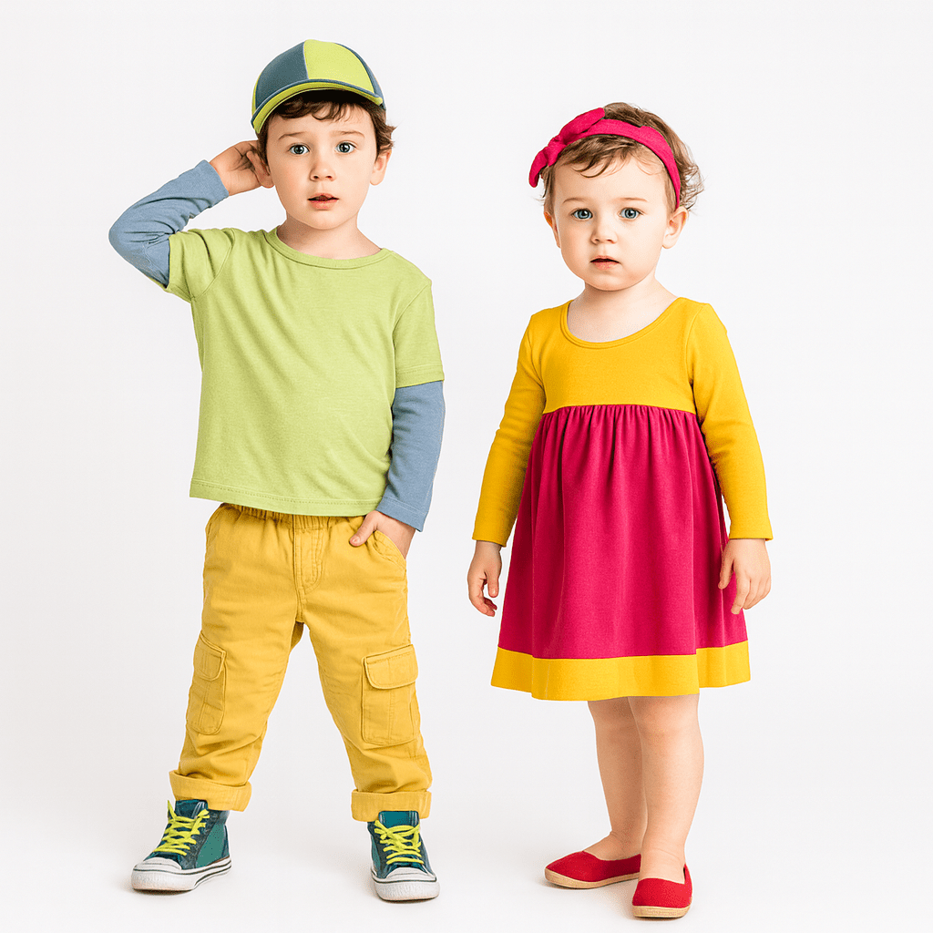 New Look Cartamodello 6478: Abiti Da Bambino Taglia A Carta