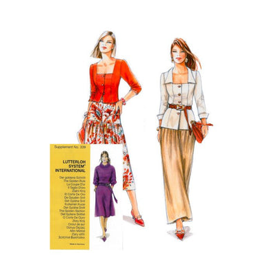 Patron de couture - Magazine N°339 - La coupe d`or by PURETRADE